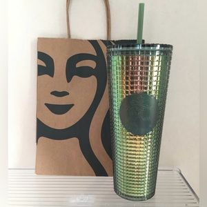 Starbucks Green Grid Winter 2021 Tumbler